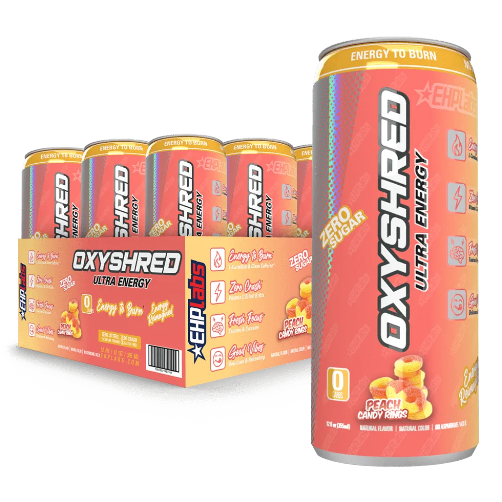 EHP Labs OxyShred Ultra Energy RTD Cans