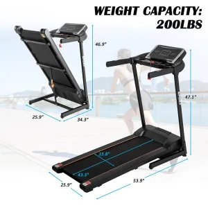 Electric Folding Treadmill