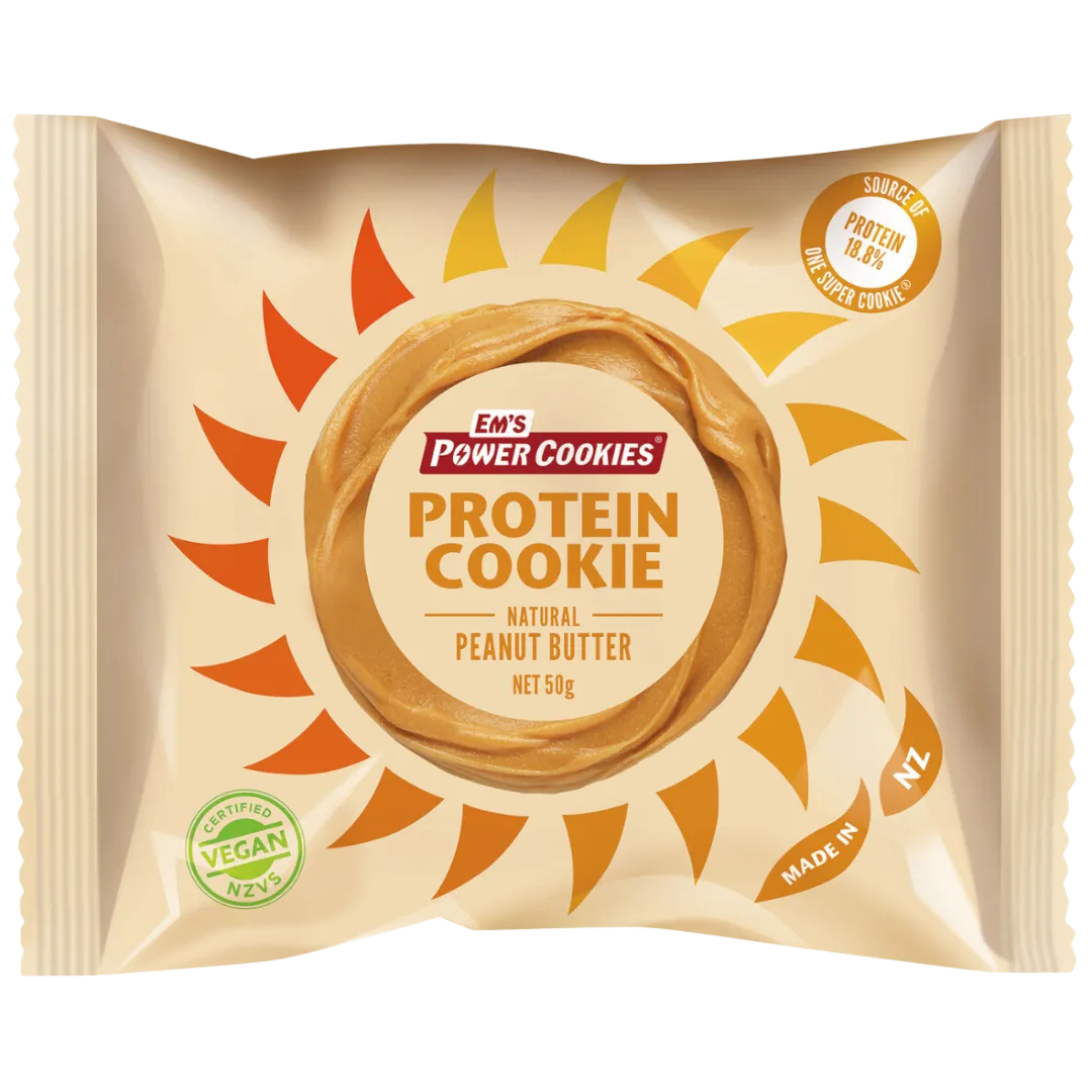 Em's Power Cookies - Protein Cookie - Peanut Butter (Vegan)