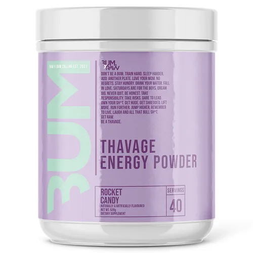 Get Raw Cbum Thavage Pre-Workout