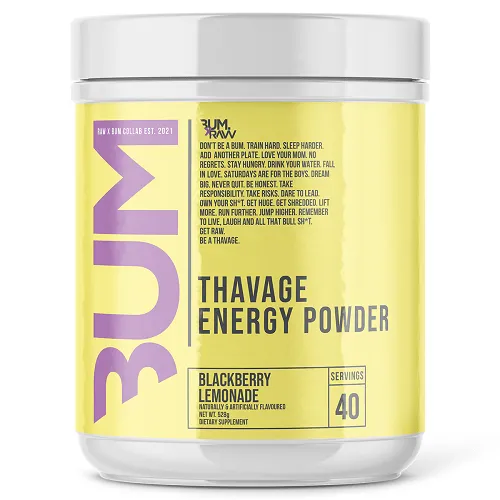 Get Raw Cbum Thavage Pre-Workout