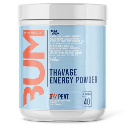 Get Raw Cbum Thavage Pre-Workout