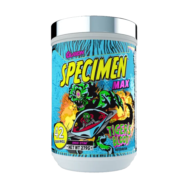 Glaxon Specimen Max - High Stim Pre-Workout