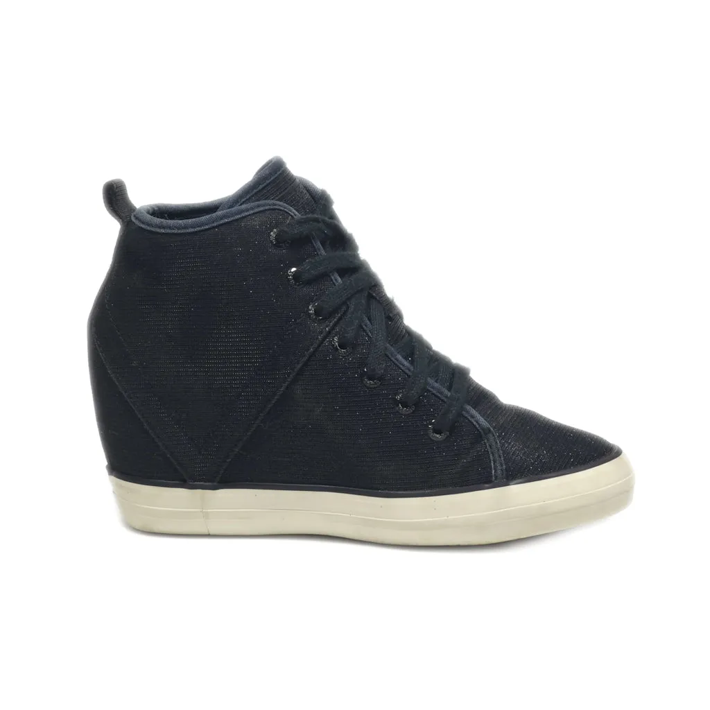 Guess Ankle Boots Fabric Black Colour For Kids