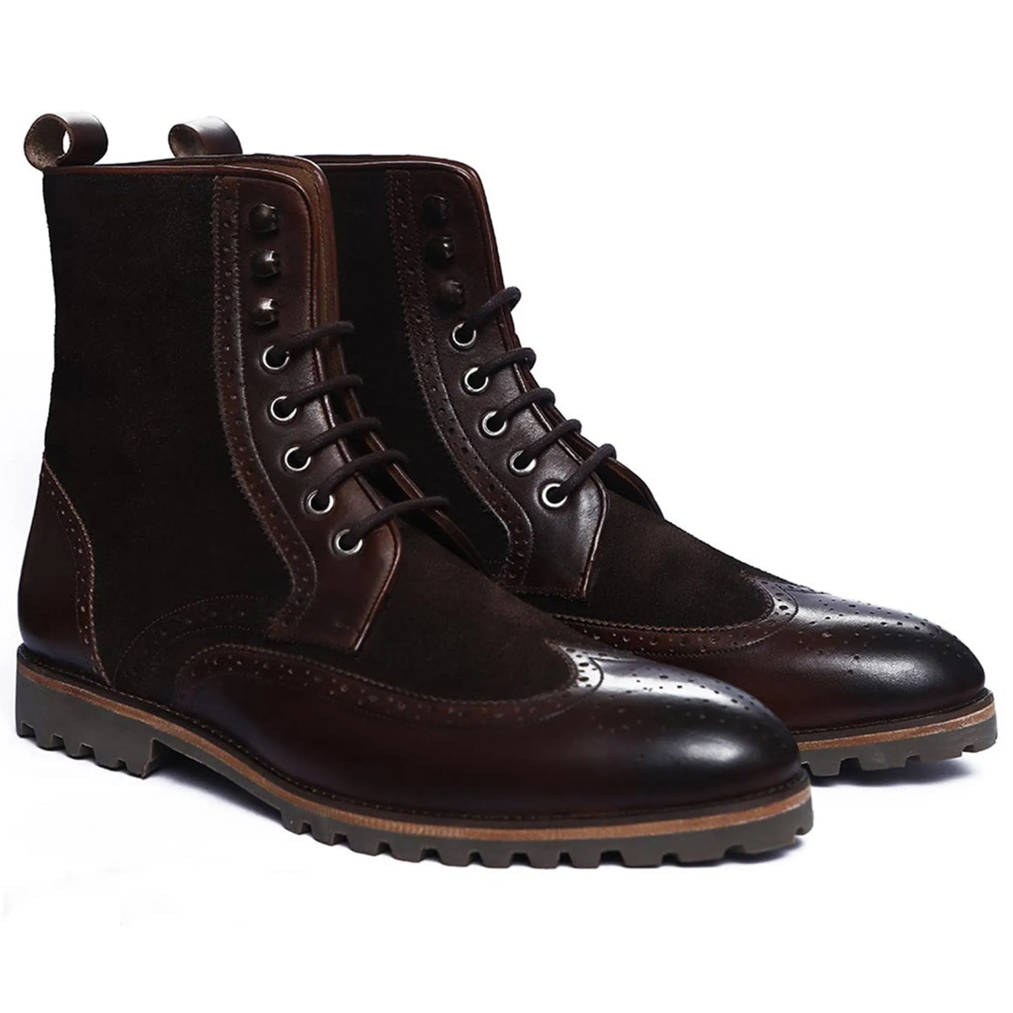 Handmade Custom Leather Boots For Men