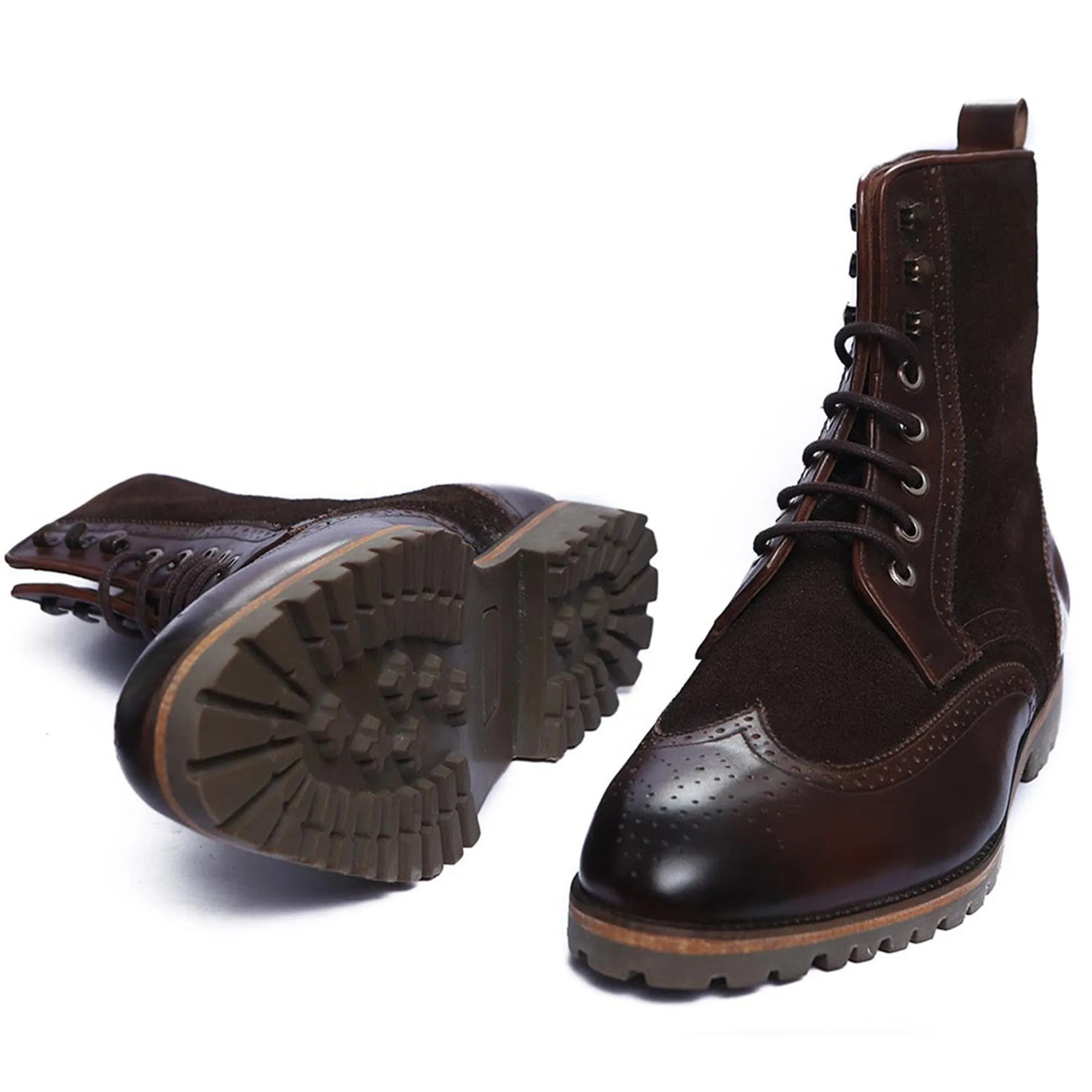 Handmade Custom Leather Boots For Men