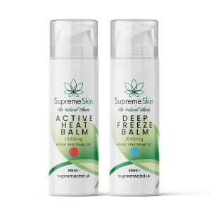 Intense Workout Bundle (Active Heat 50ml & Deep Freeze 50ml)