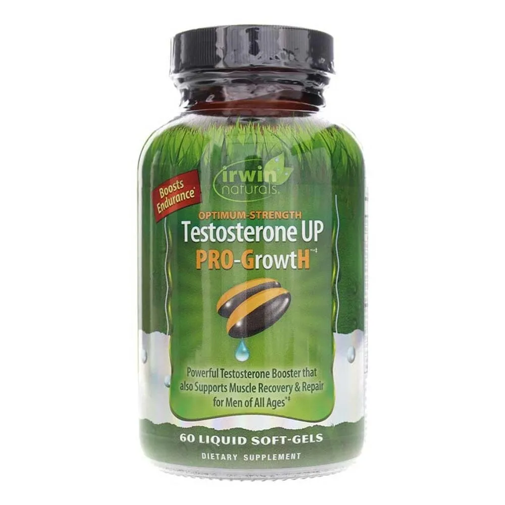 Irwin Naturals Testosterone Up Pro-Growth 60 Soft-Gels