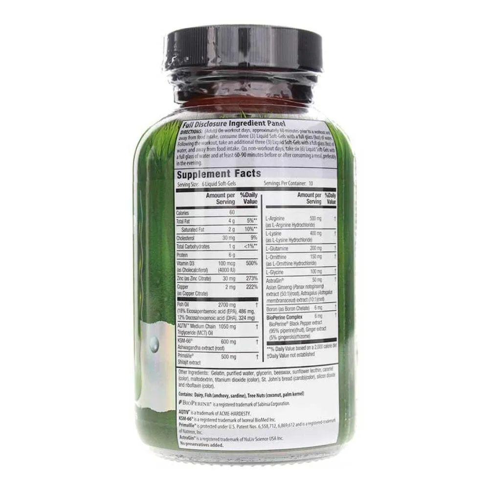 Irwin Naturals Testosterone Up Pro-Growth 60 Soft-Gels