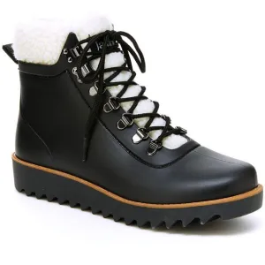 Jambu Womens Rainey-Hiker Lace-Up Cushion Insole Rain Boots