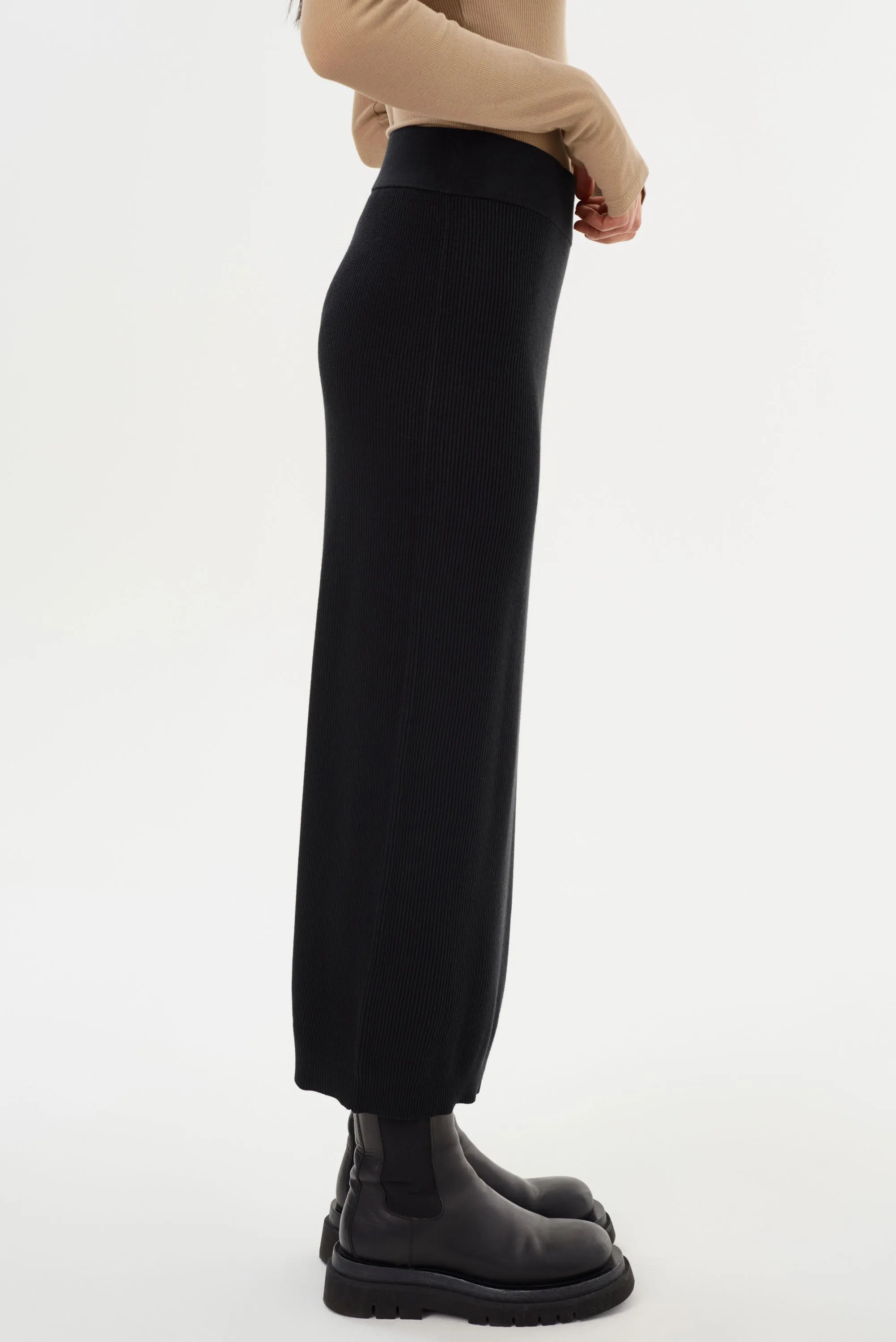 JILLIAN | Knit Midi Skirt