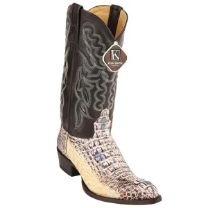 King Exotic Caiman Hornback Traditional Cowboy Boot