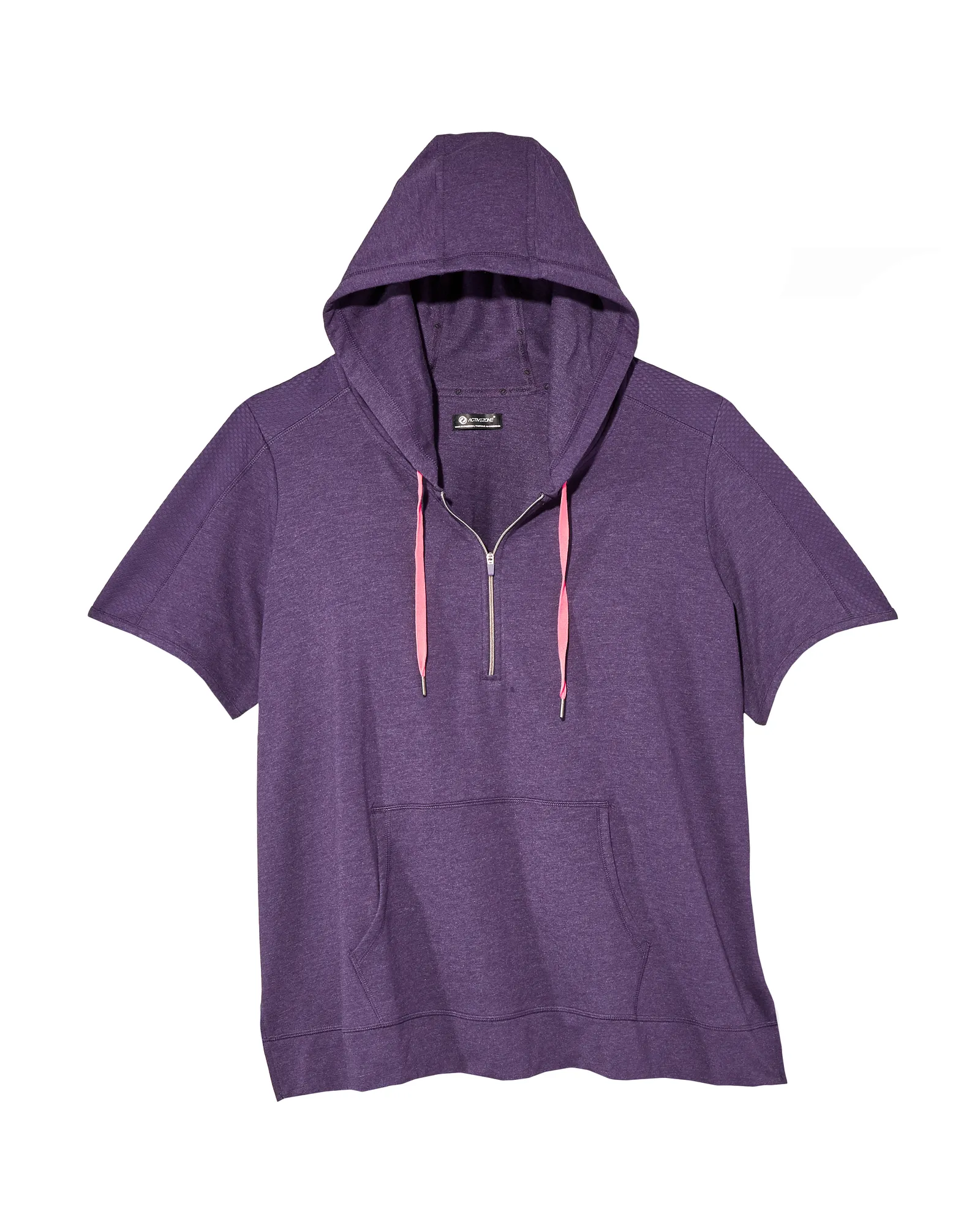 Larc Hooded Tee | Navy / Pink