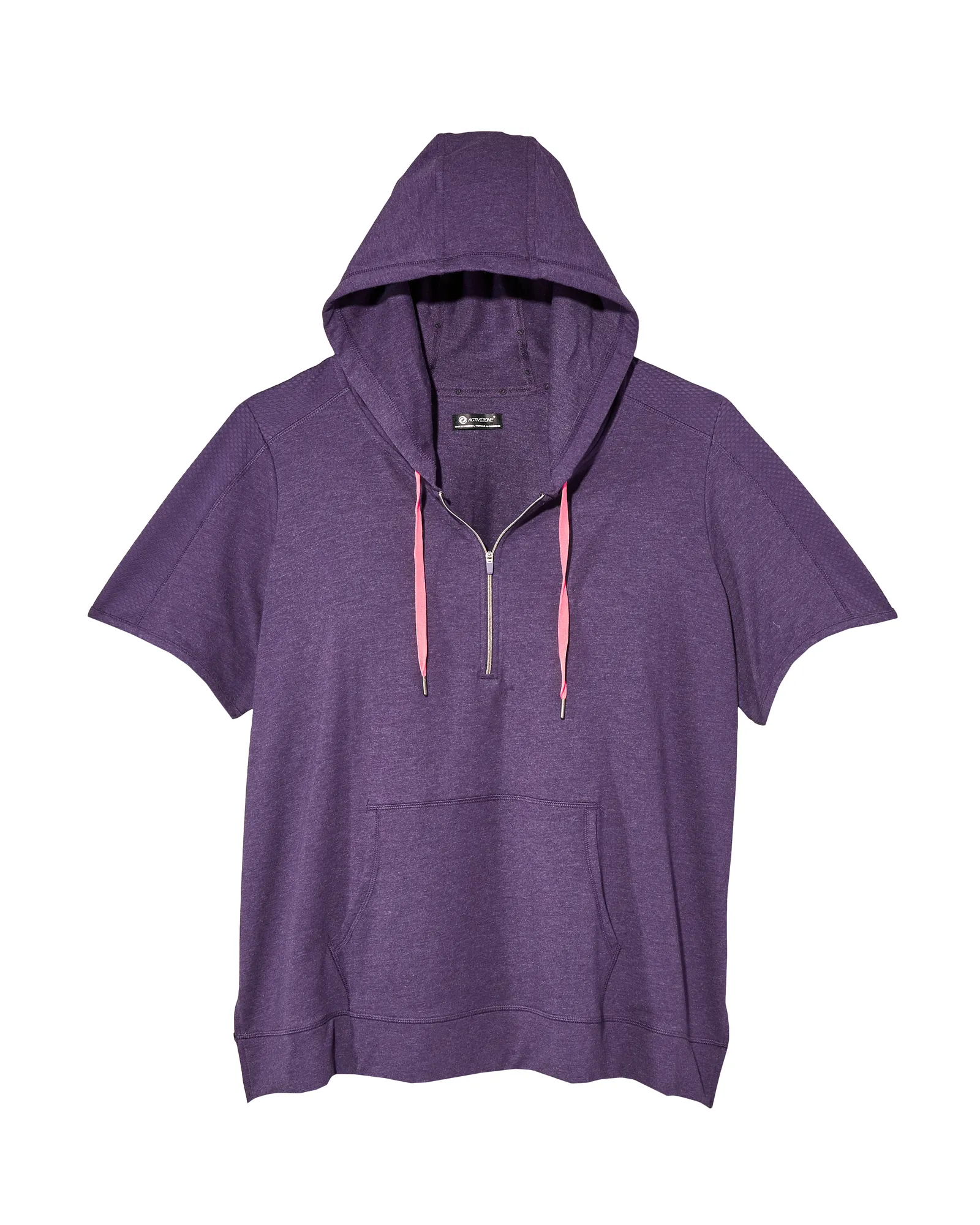 Larc Hooded Tee | Navy / Pink