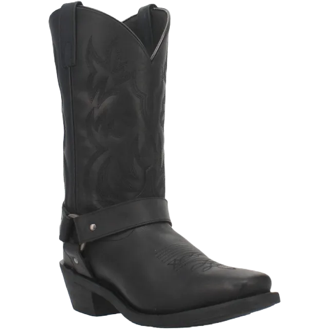 Laredo Men's 12" Harness Rider Black Boots 68340