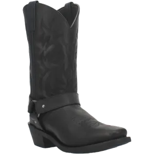 Laredo Men's 12" Harness Rider Black Boots 68340