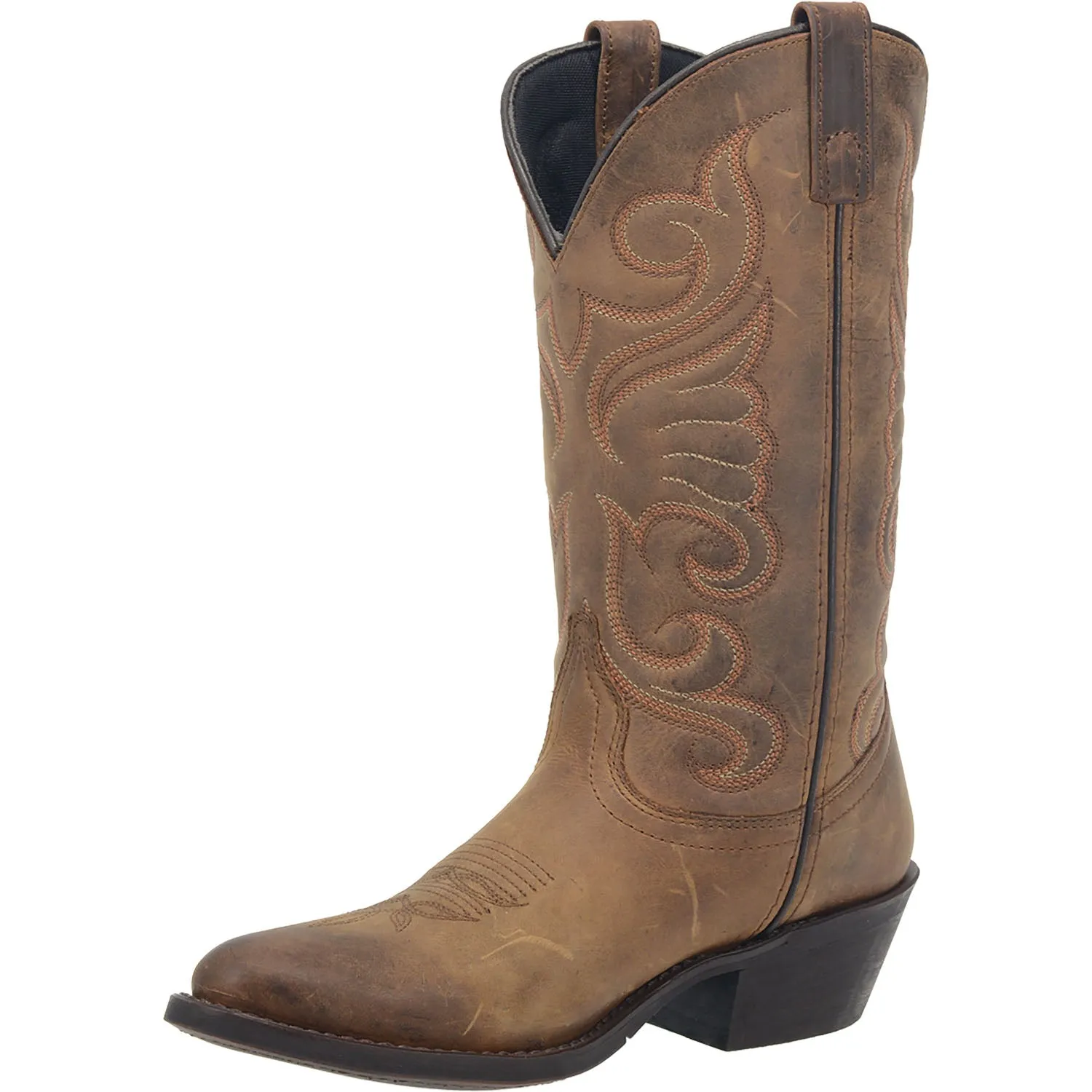 Laredo Womens Bridget Cowboy Boots Leather Tan