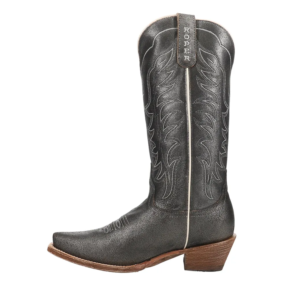 Layla Embroidered Snip Toe Cowboy Boots