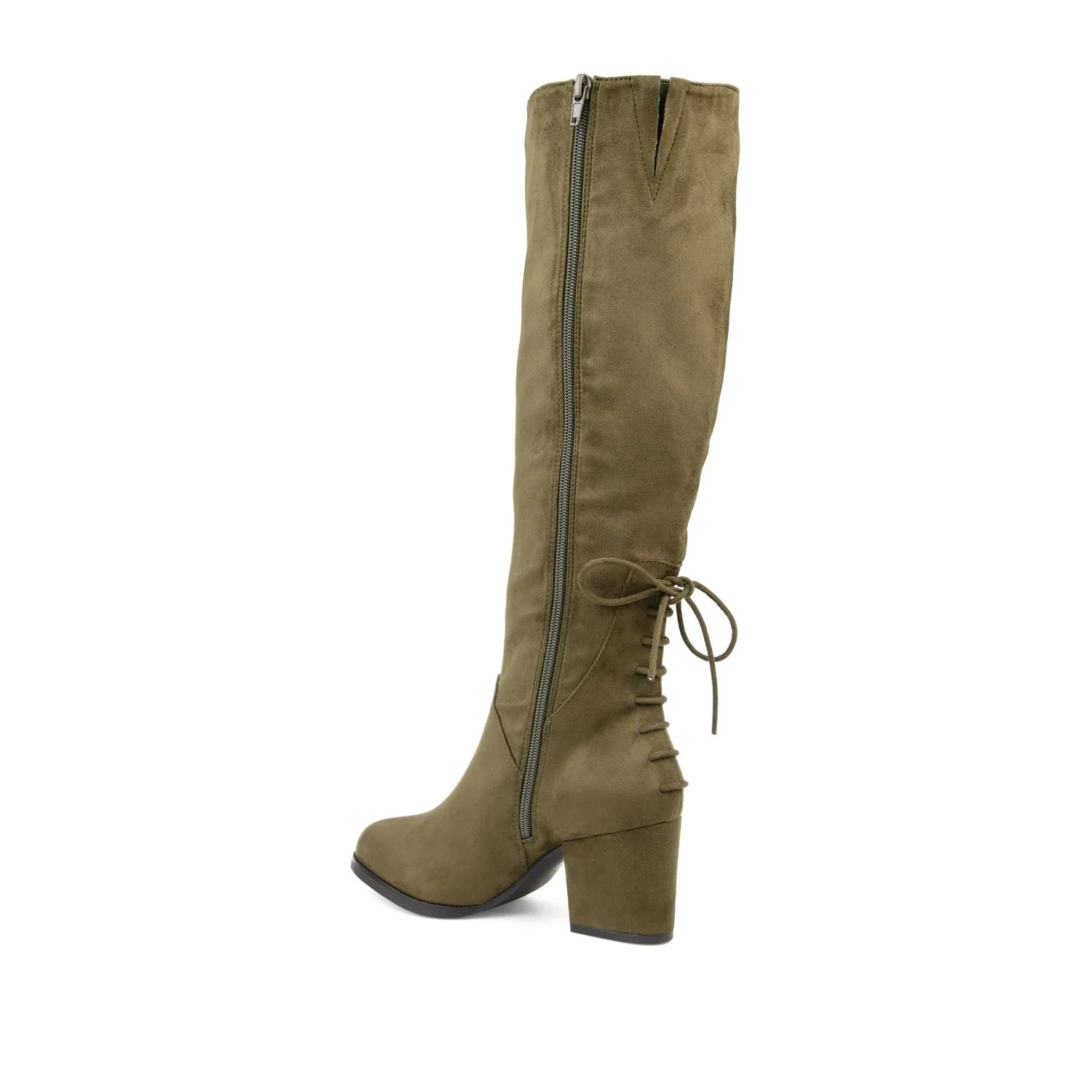 LEEDA KNEE-HIGH BOOTS IN WIDE CALF