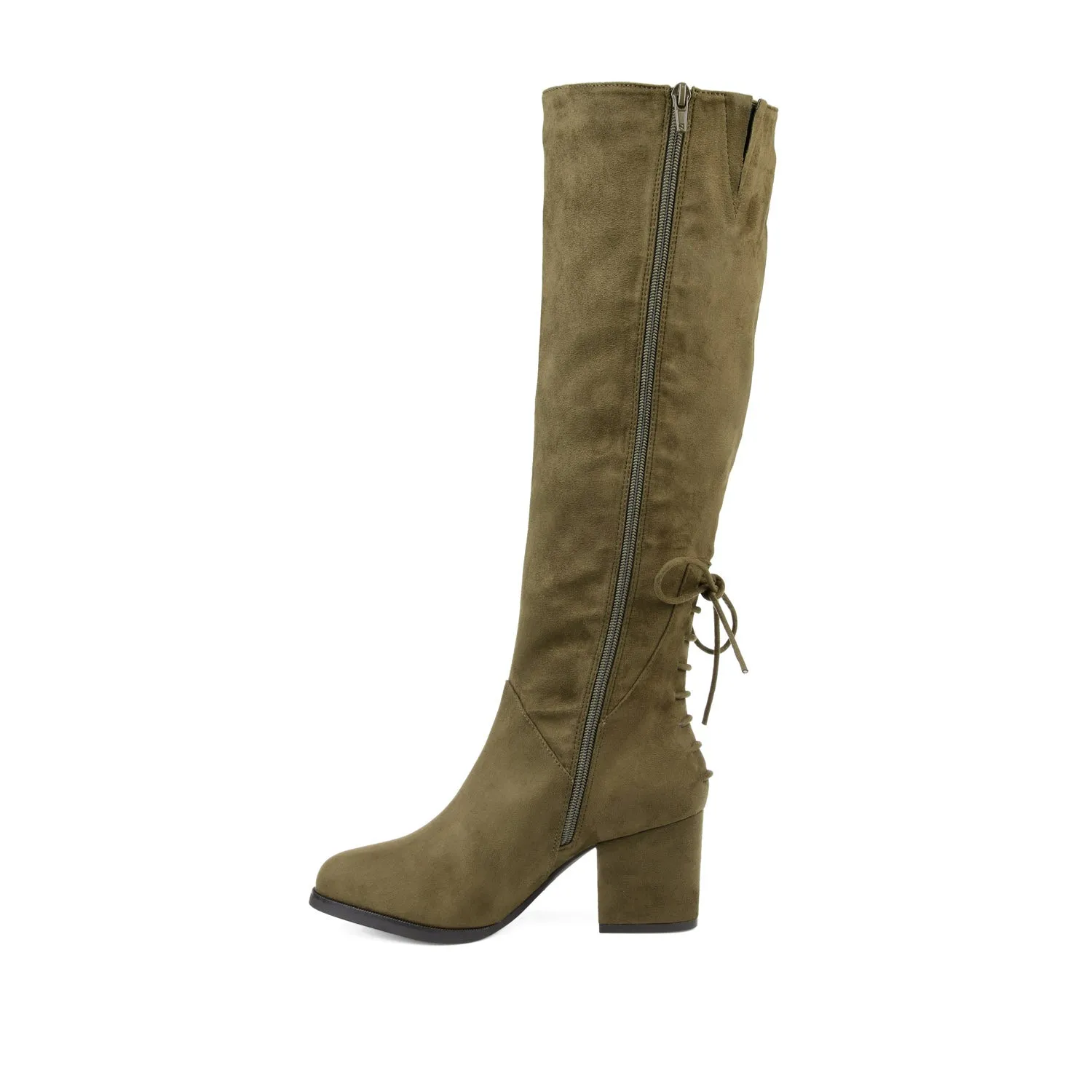 LEEDA KNEE-HIGH BOOTS IN WIDE CALF