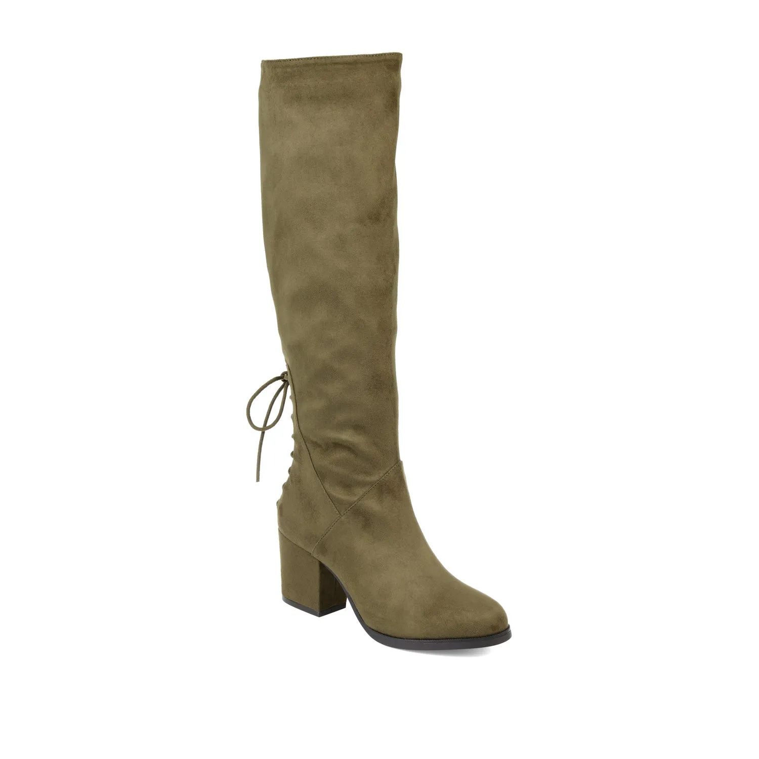 LEEDA KNEE-HIGH BOOTS IN WIDE CALF