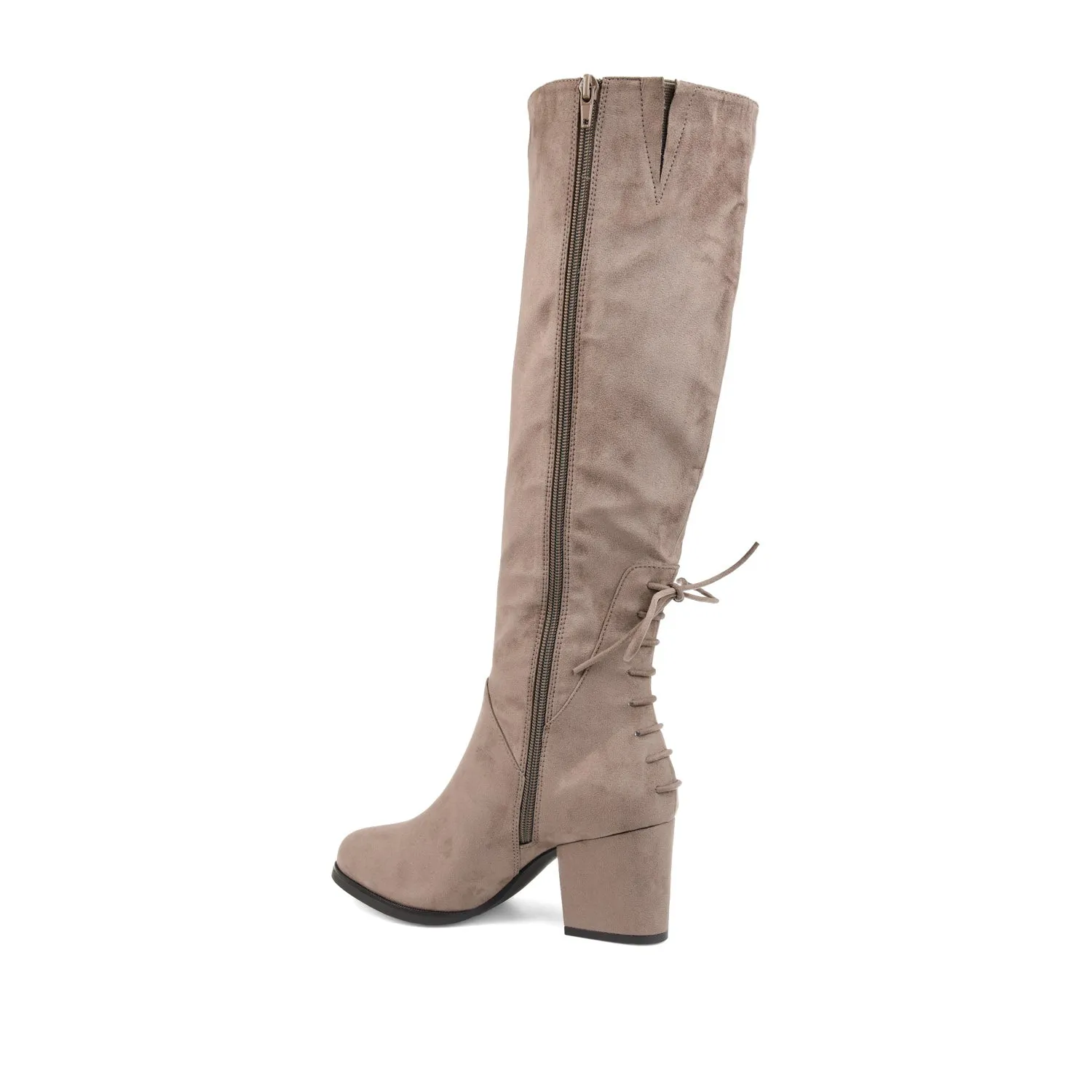 LEEDA KNEE-HIGH BOOTS IN WIDE CALF