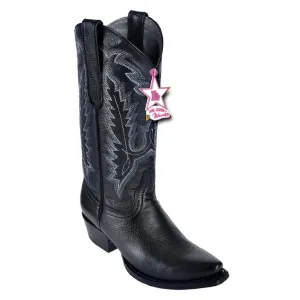 Los Altos Boots Women # 348305 Ladies Snip Toe Boot| Style Deer Boots | Color Black
