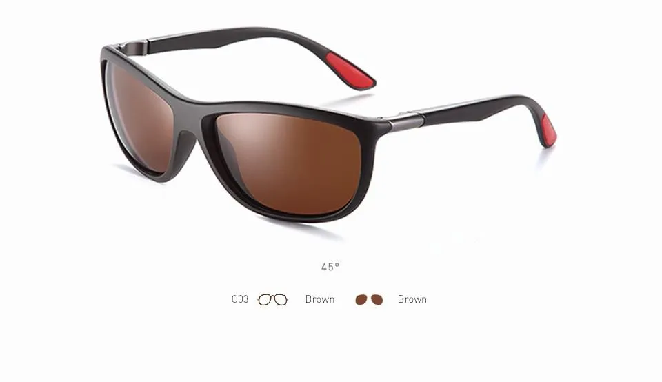 Men and Women Fashion Design Polarized Driving Travel Unisex Sunglasses