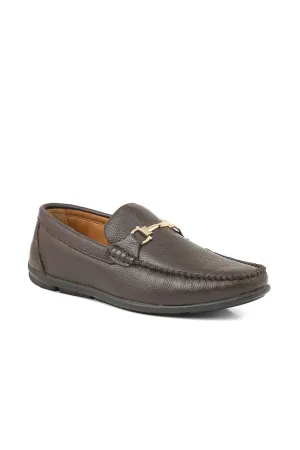 Men Casual Driving Mocs M26070-Brown