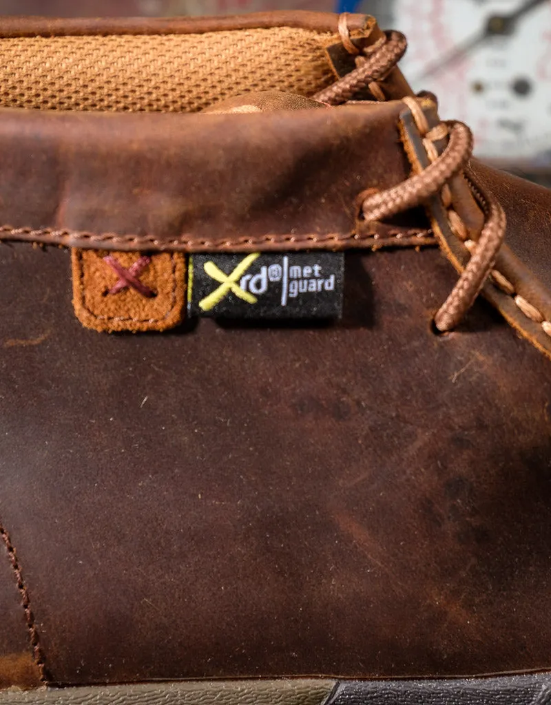 Men's 4" Chukka Driving Moc Internal Met Guard Shoe MDMSM01