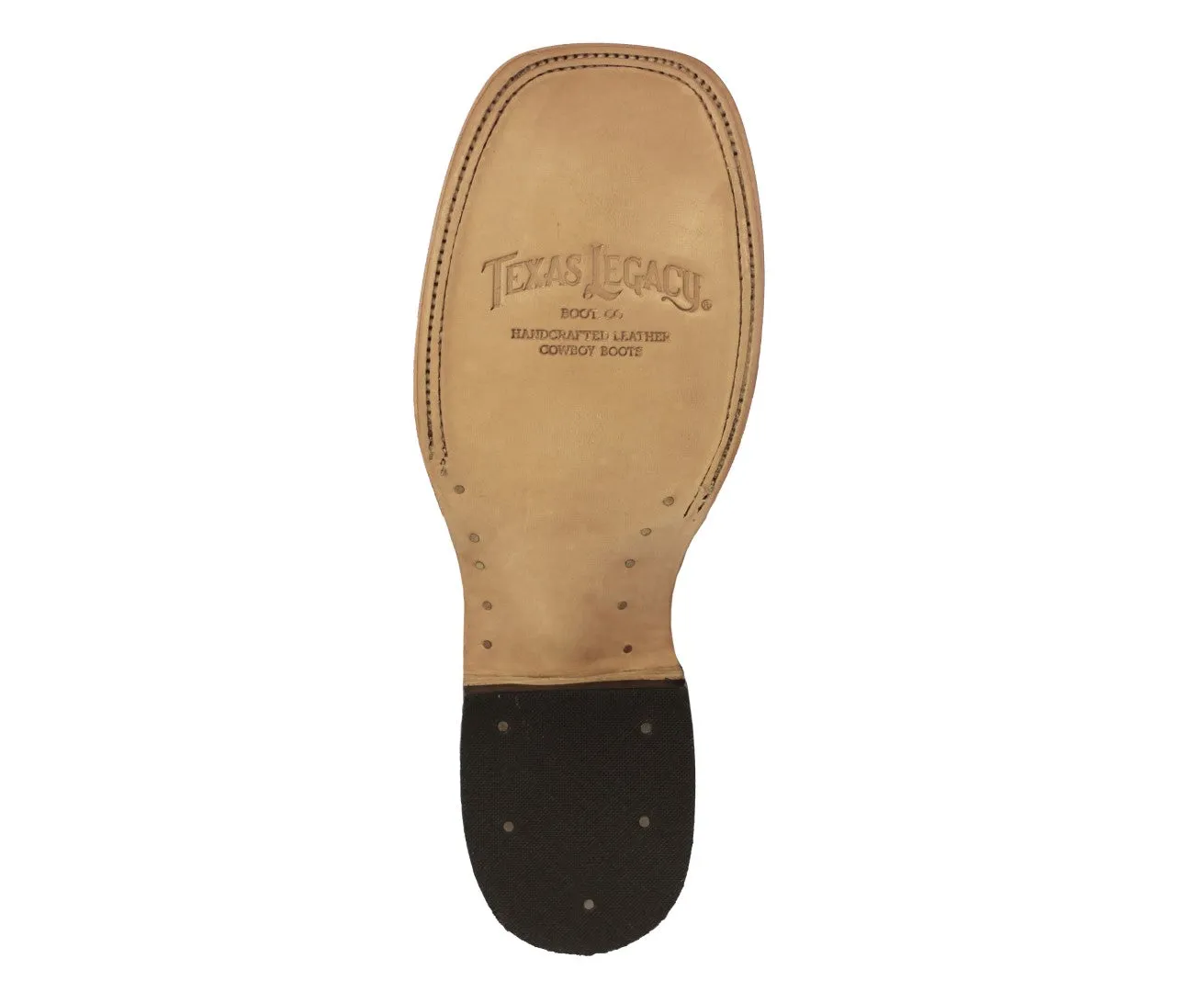 Mens Brown Cowboy Boots Teju Lizard Leather - Square Toe