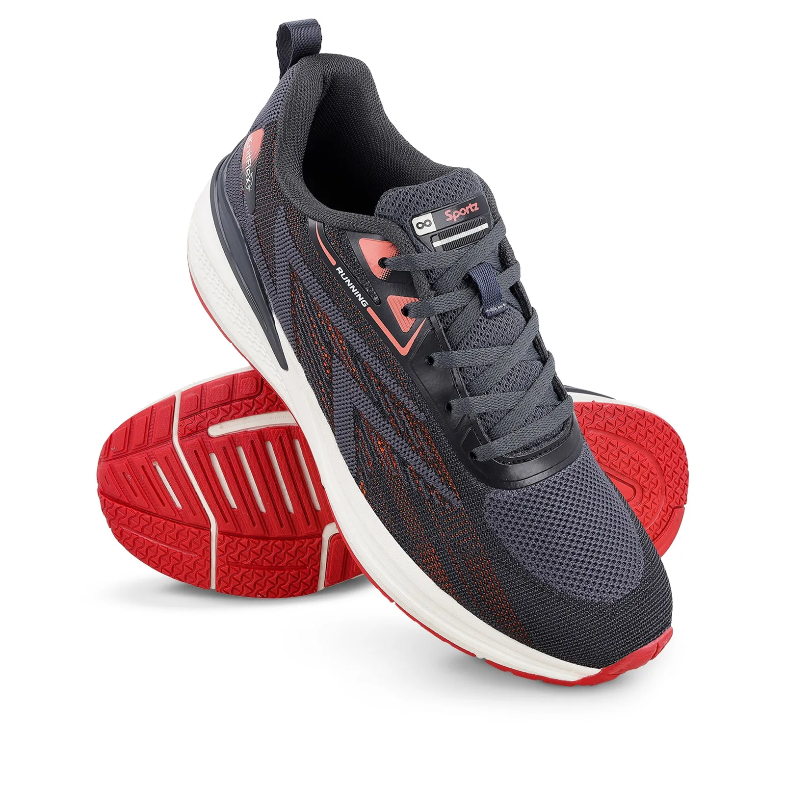 Men's Lace-up Sports Shoe - WS9133 Dark Grey
