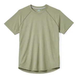 Momentum Tee in Heather Olive