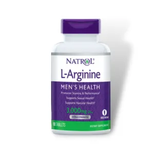 Natrol L-Arginine 3000mg (90 Tablets) Exp 30 Sep 2025