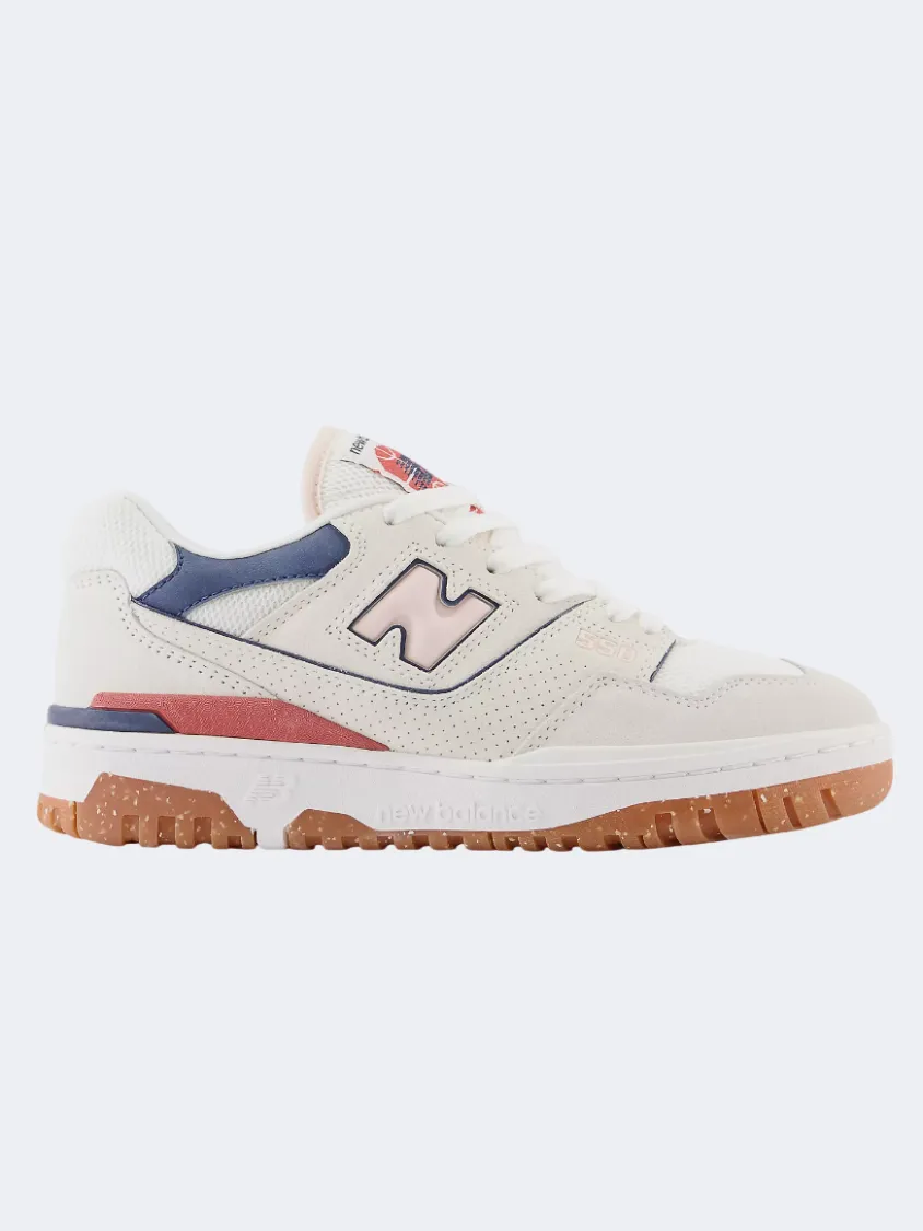 New Balance 550 Women Lifestyle Shoes Sea Salt/Pink/Dust