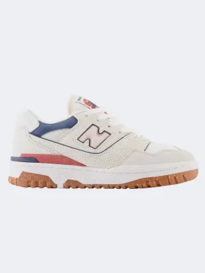 New Balance 550 Women Lifestyle Shoes Sea Salt/Pink/Dust