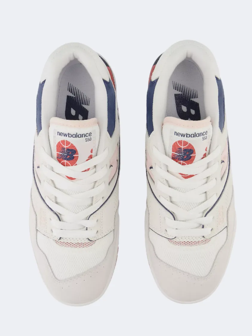 New Balance 550 Women Lifestyle Shoes Sea Salt/Pink/Dust