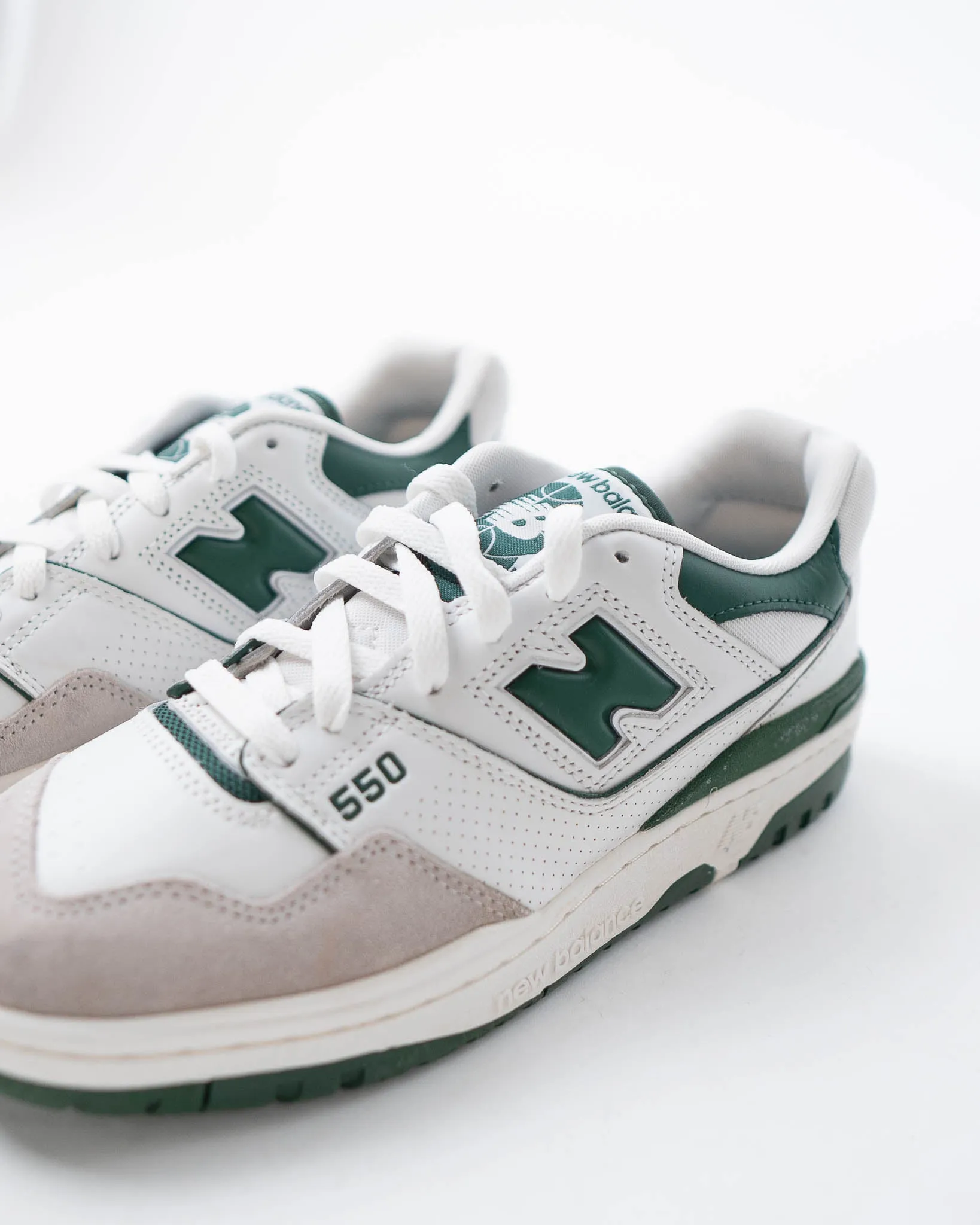 New Balance BB550 White Casual Shoes -DS