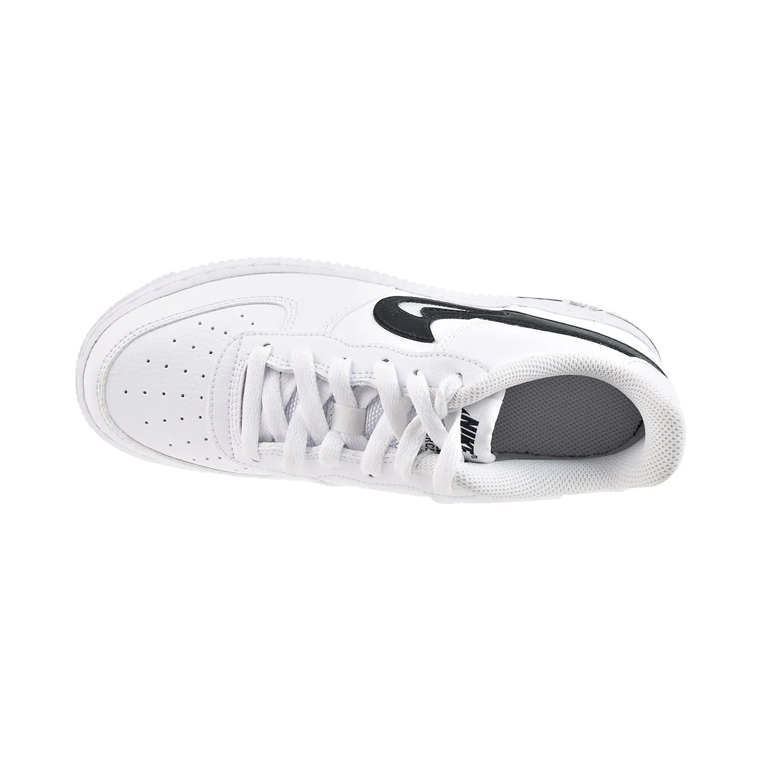 Nike Air Force GS 1 Sl Big Kids' Shoes White/Black