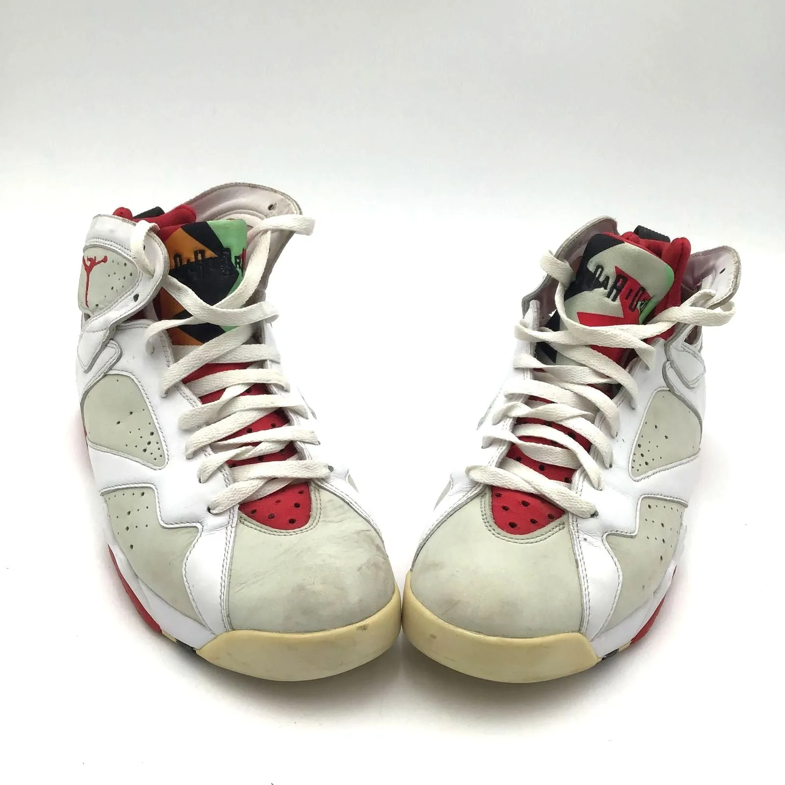 Nike Air Jordan 7 Retro Men's 'Hare' 2015 Sneakers-Size: 9 ( COA)