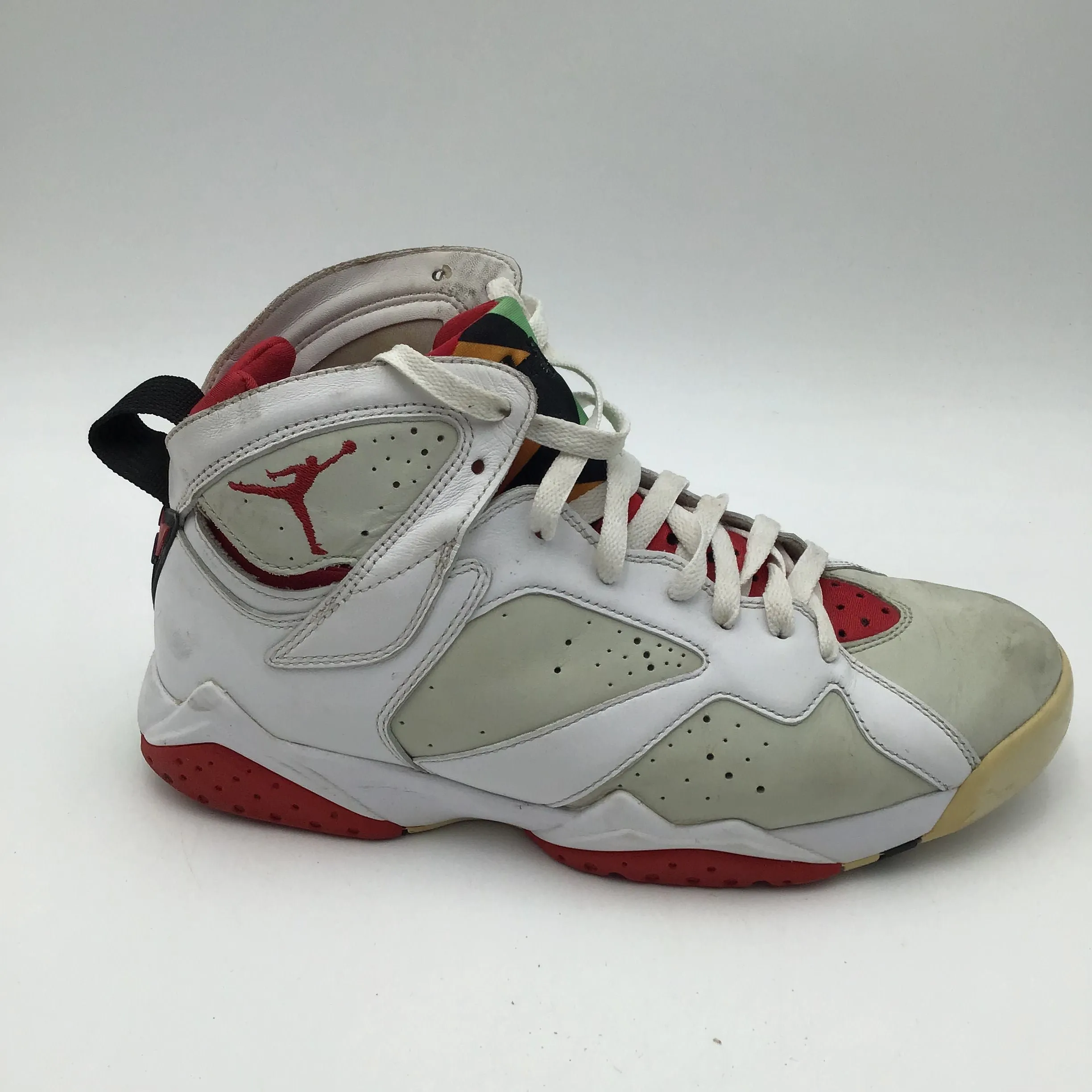 Nike Air Jordan 7 Retro Men's 'Hare' 2015 Sneakers-Size: 9 ( COA)