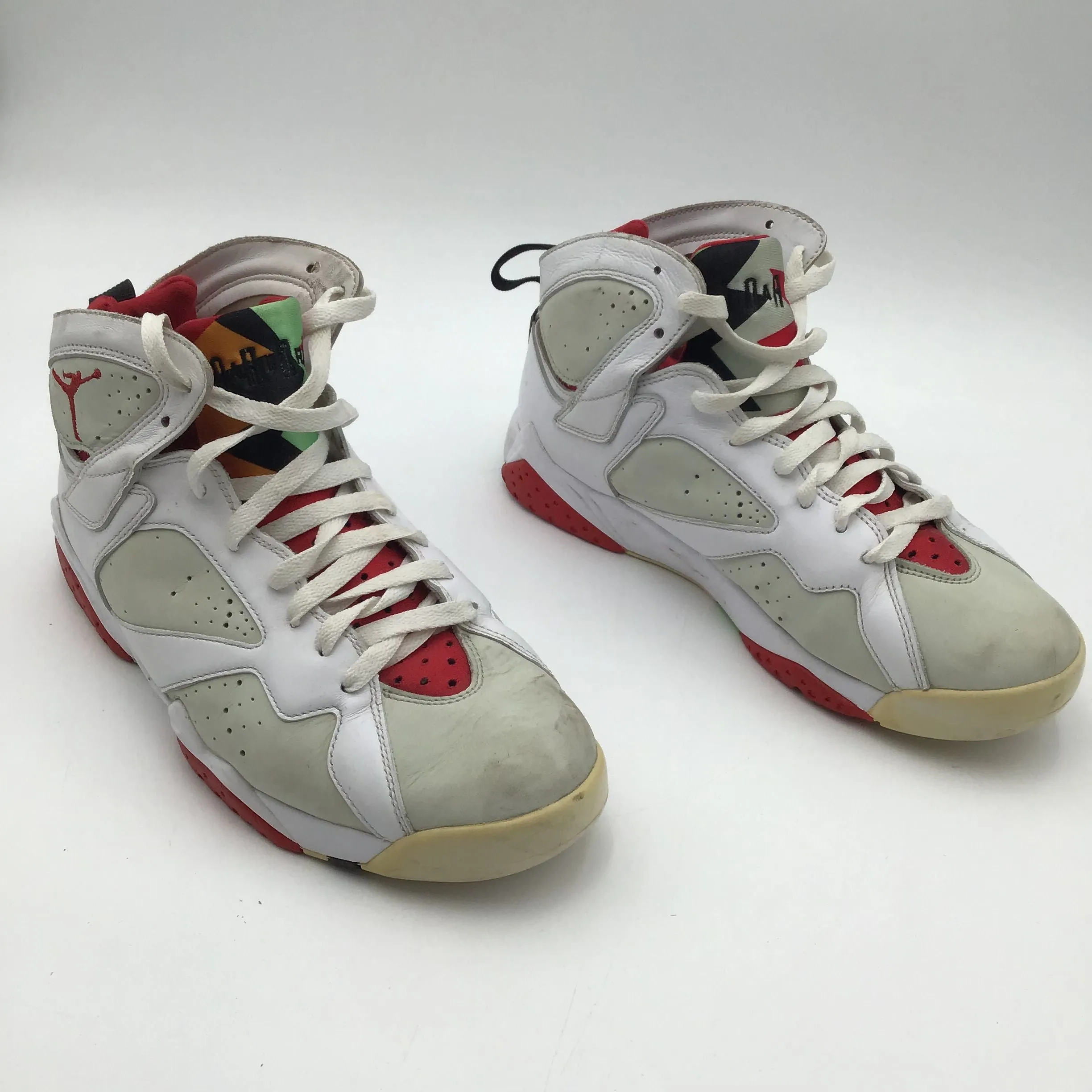Nike Air Jordan 7 Retro Men's 'Hare' 2015 Sneakers-Size: 9 ( COA)