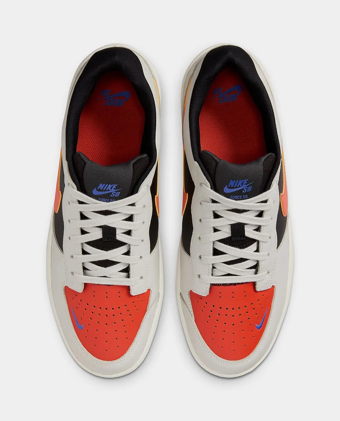 Nike SB - Force 58 Premium Shoe - Light Bone/Orange
