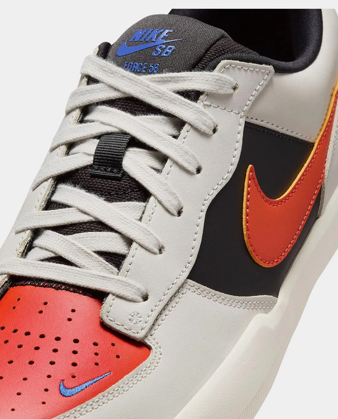 Nike SB - Force 58 Premium Shoe - Light Bone/Orange