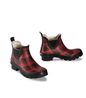 Pendleton Classic Ombre Chelsea Short Rain Boot in Red/Black 62031 SS22
