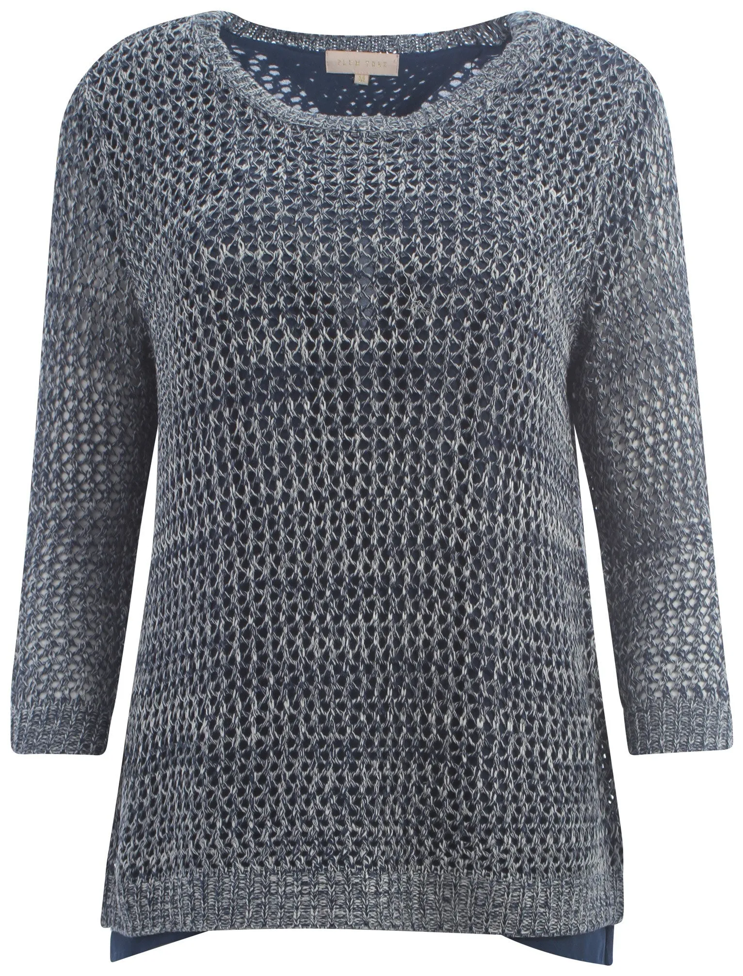Plum Tree Sylvia Navy Jumper
