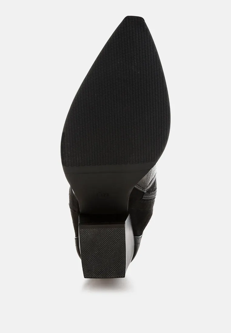 Prosia Woven Cowboy Boots