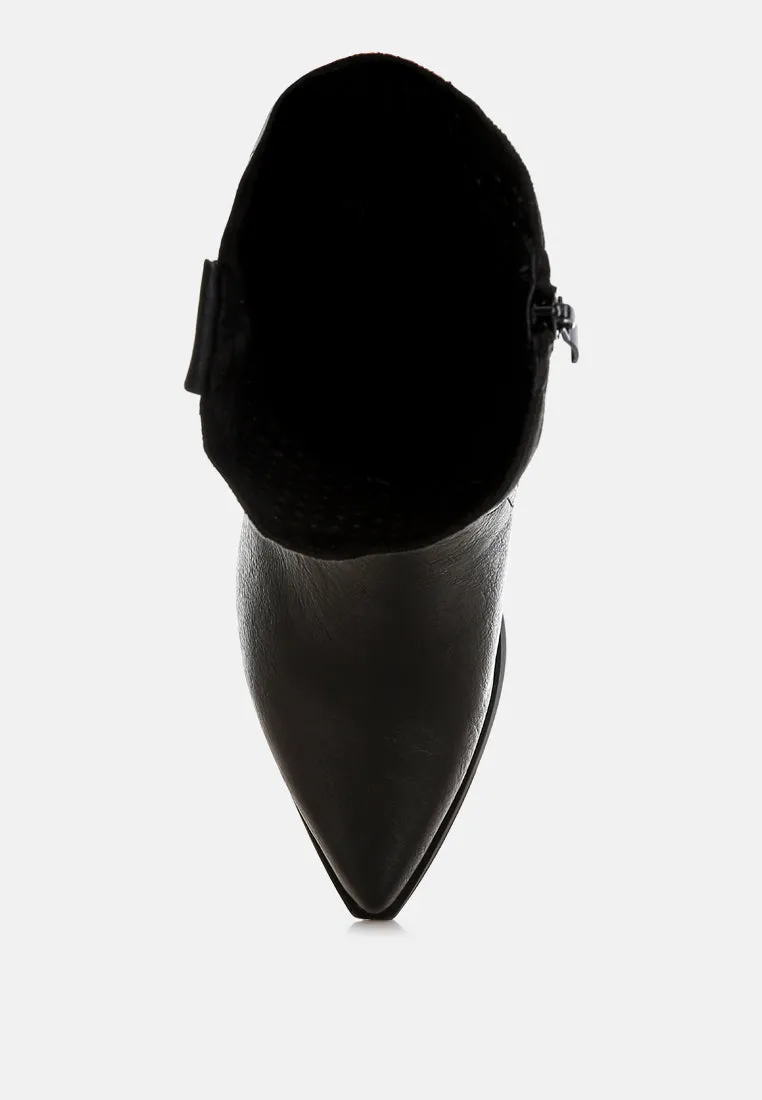 Prosia Woven Cowboy Boots