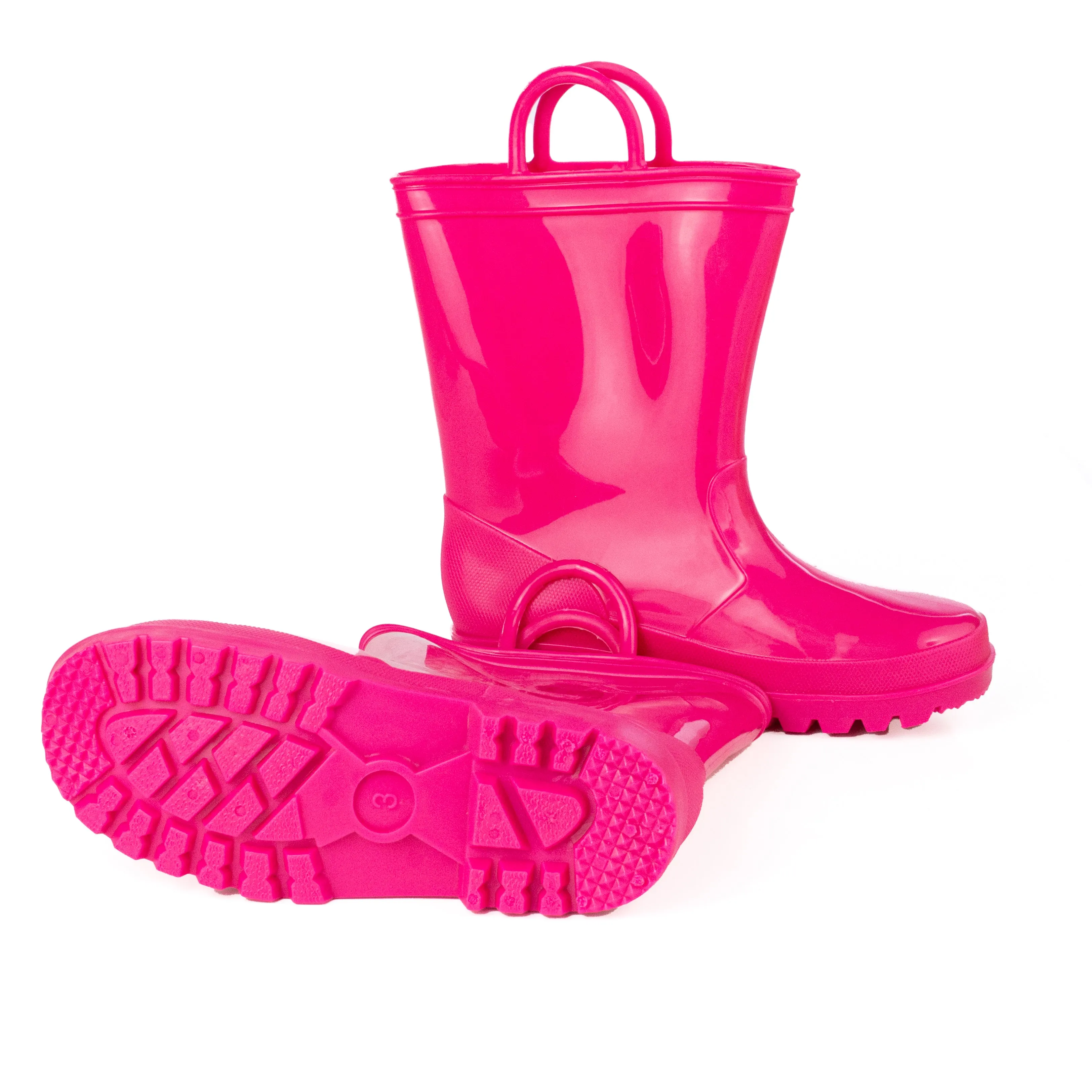 Rain Boot Planters: Hot Pink (Pair)