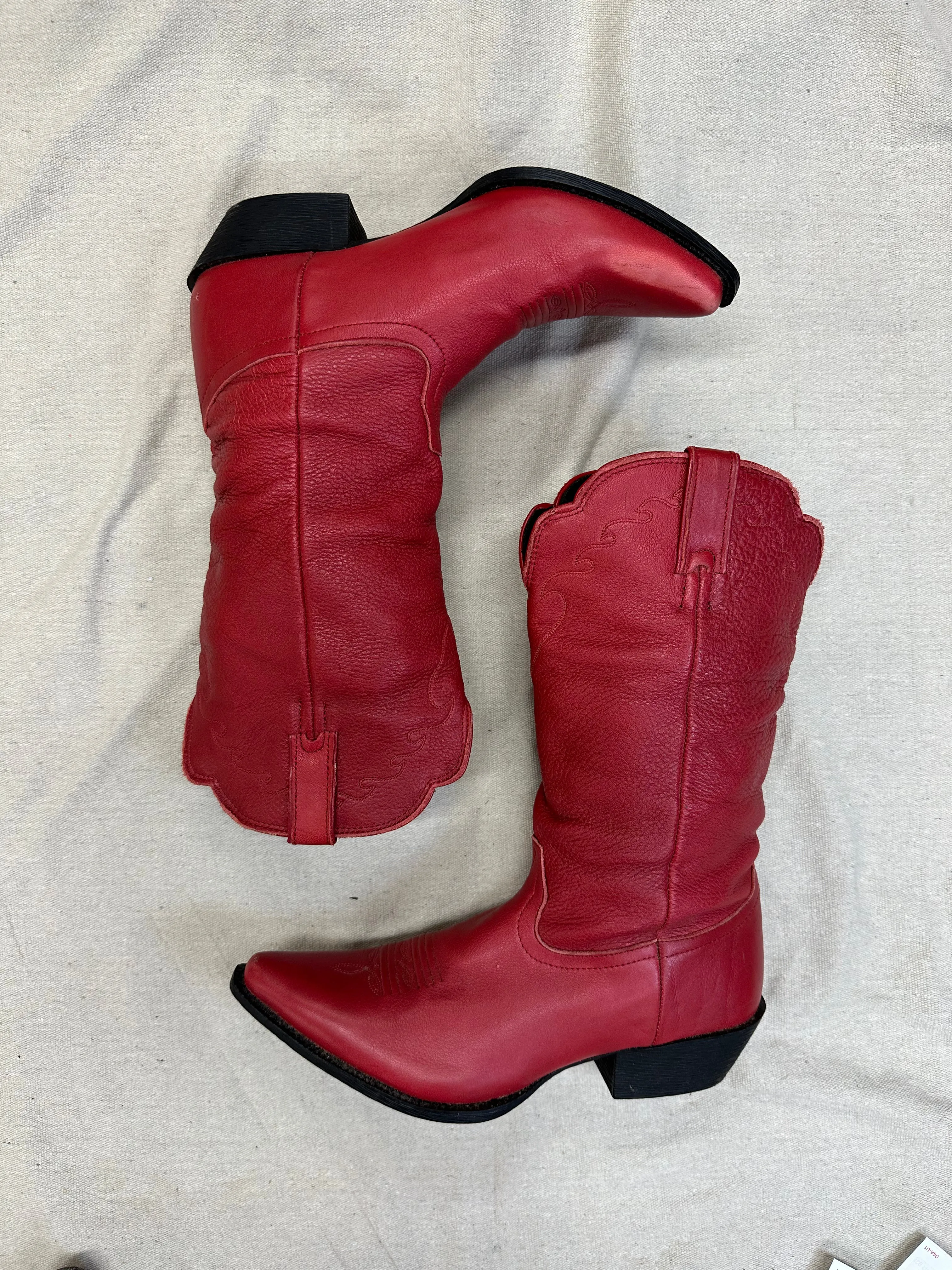Red Cowboy Boots